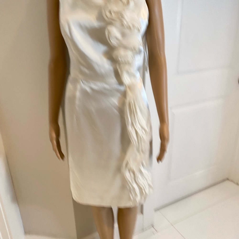David’s Bridal short wedding dress